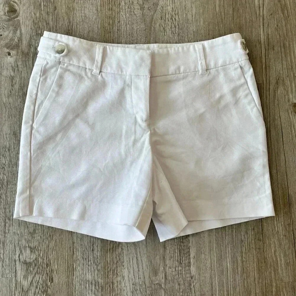 Womens Willi Smith White Shorts - 2 - Picture 1 of 5